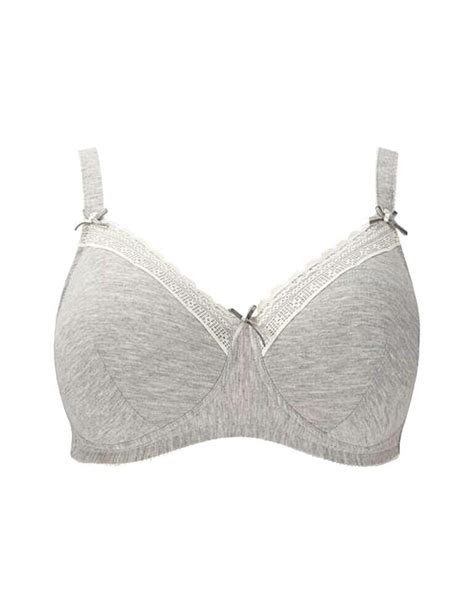 chloe bra|Royce Lingerie Chloe Wire Free Bra in Grey Marl. Non Padded.